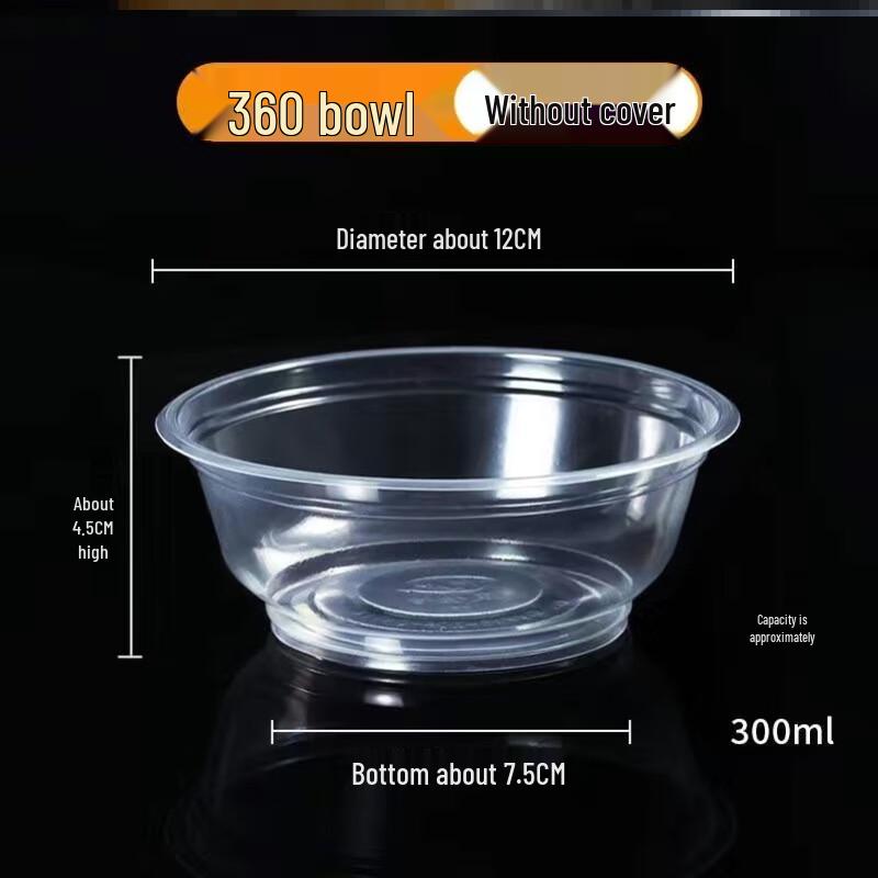 Shangqi Thickened Disposable Douli Plastic Bowls
Shangqi Thickened Disposable Douli Plastic Bowls
