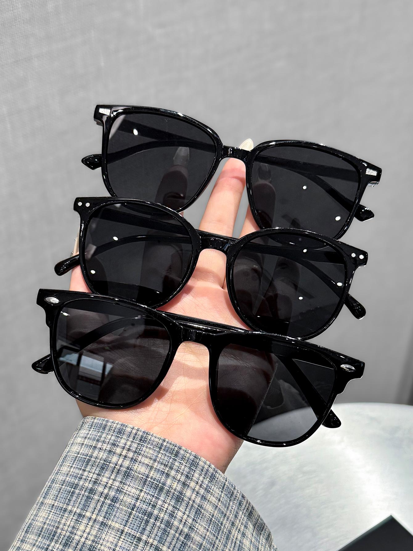 3Pcs Elegant Square Frame Glasses Set, Suitable for Both Men and Women, Perfect for Parties and Outdoor Activities
3Pcs Elegant Square Frame Glasses Set, Suitable for Both Men and Women, Perfect for Parties and Outdoor Activities