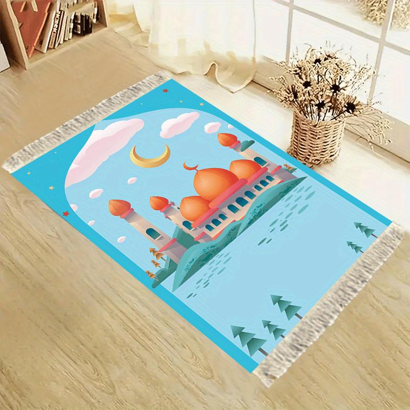 VIKAMA Mosque Muslim Prayer Mat Foldable Unisex Family Prayer Mat Portable Indoor/Outdoor Travel Prayer Rug Ramadan Gift 48x98cm 19x39inch
VIKAMA Mosque Muslim Prayer Mat Foldable Unisex Family Prayer Mat Portable Indoor/Outdoor Travel Prayer Rug Ramadan Gift 48x98cm 19x39inch
