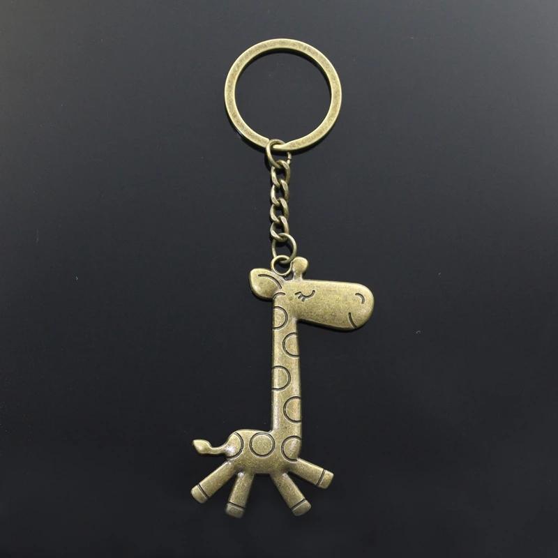 Cute Giraffe Keychain - Animal Charm for Car & Backpack, Perfect Birthday Gift for Animal Lovers бронзовий
Cute Giraffe Keychain - Animal Charm for Car & Backpack, Perfect Birthday Gift for Animal Lovers бронзовий