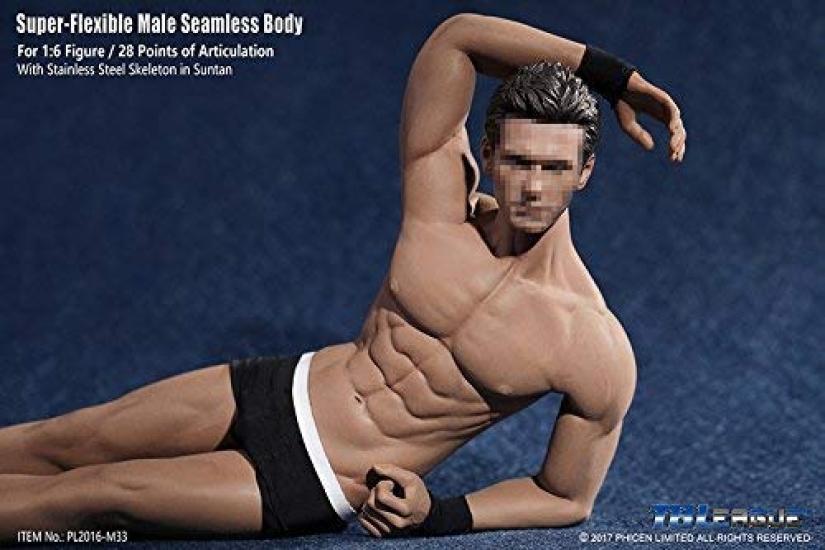 Faisen Limited Faisen Super Flexible Western Male Seamless Body Bodybuilder Тип 1/6 PL2016-M33
Faisen Limited Faisen Super Flexible Western Male Seamless Body Bodybuilder Тип 1/6 PL2016-M33