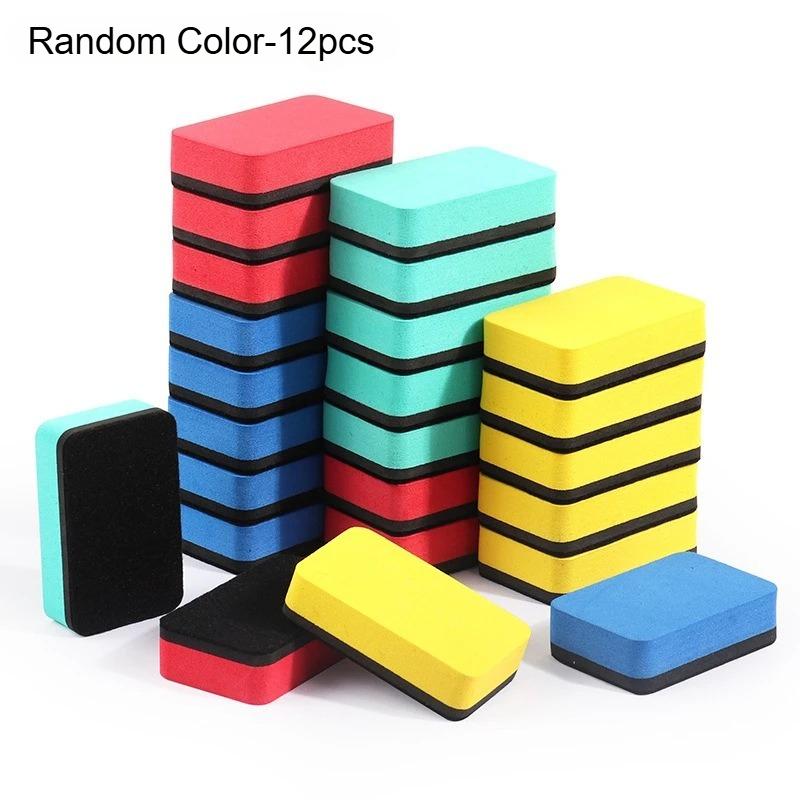 12pcs Reusable Magnetic Whiteboard Erasers EVA Blackboard Erasers Cleaning Wiping Tools Teachers Home Office Blackboard Erasers
12pcs Reusable Magnetic Whiteboard Erasers EVA Blackboard Erasers Cleaning Wiping Tools Teachers Home Office Blackboard Erasers