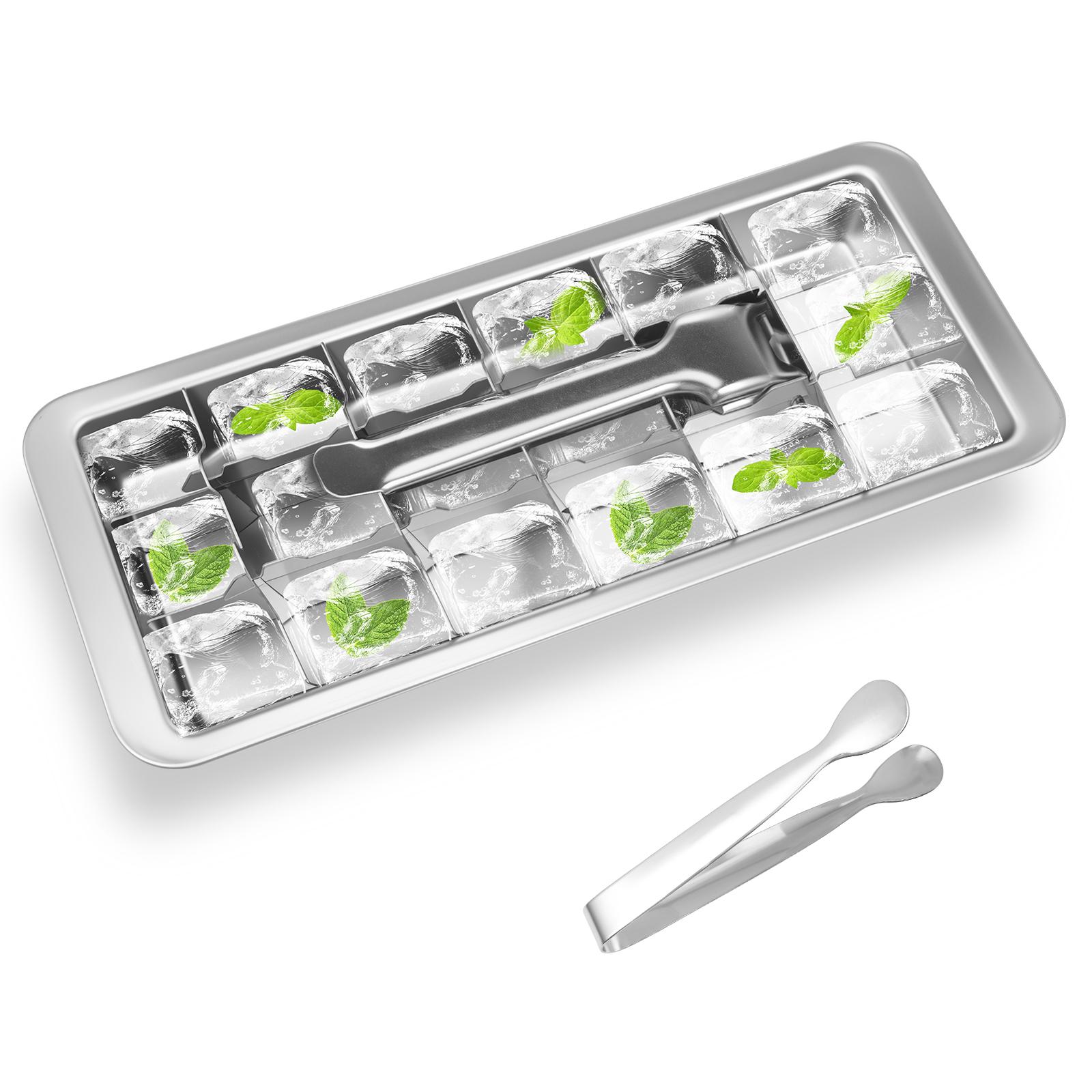 Stainless Steel Ice Cube Maker 18 Slots Ice Tray with Lever Versatile Dishwasher Safe Ice Cube Tray for Milk and Drink Cooling серебряный
Stainless Steel Ice Cube Maker 18 Slots Ice Tray with Lever Versatile Dishwasher Safe Ice Cube Tray for Milk and Drink Cooling серебряный