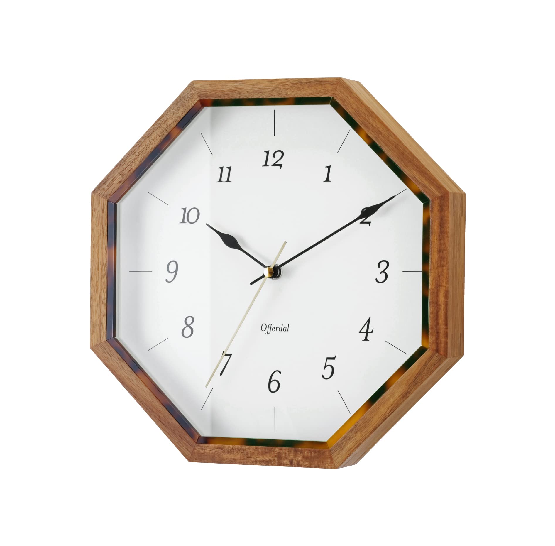 Interform Wall Clock Ahate Octagon Tortoiseshell Wood White W28 x H28 x CL-4295 D4.5cm
Interform Wall Clock Ahate Octagon Tortoiseshell Wood White W28 x H28 x CL-4295 D4.5cm