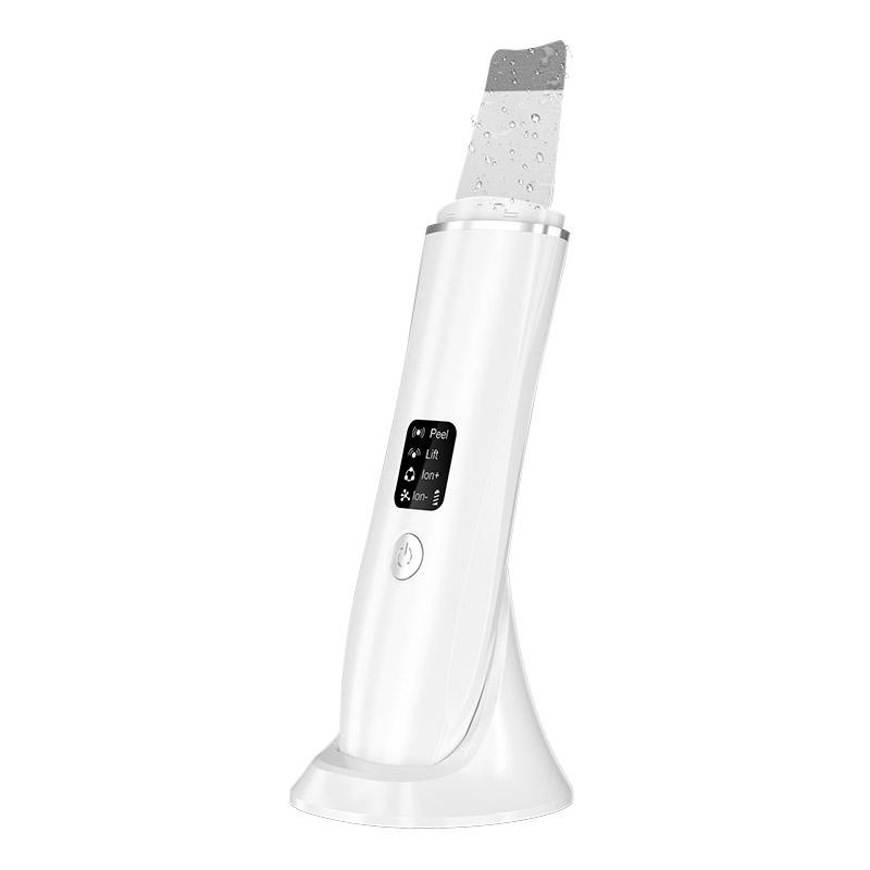 Electric Ultrasonic Skin Scrubber Vibration Face Spatula Peeling Blackhead Remover Facial Lifting Cleansing Ultrasonic Skin Care білий
Electric Ultrasonic Skin Scrubber Vibration Face Spatula Peeling Blackhead Remover Facial Lifting Cleansing Ultrasonic Skin Care білий