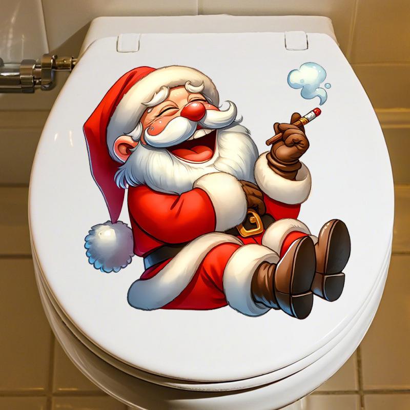 Creative Santa Claus Smoking Toilet Wall Sticker – Festive Flat Decoration Cross-border Wall Sticker
Creative Santa Claus Smoking Toilet Wall Sticker – Festive Flat Decoration Cross-border Wall Sticker