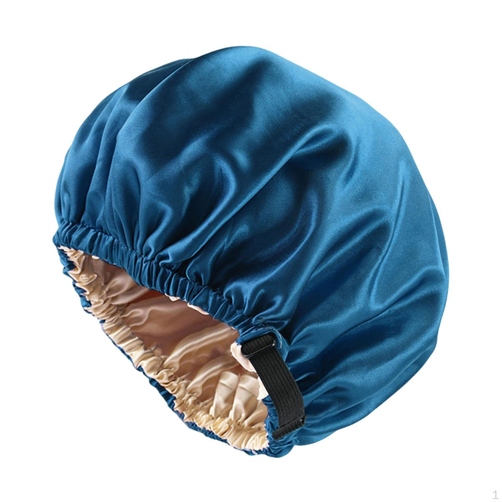 Satin Bonnet for Sleeping Comfortable Soft Night Sleep Cap Bath Makeup blue
Satin Bonnet for Sleeping Comfortable Soft Night Sleep Cap Bath Makeup blue