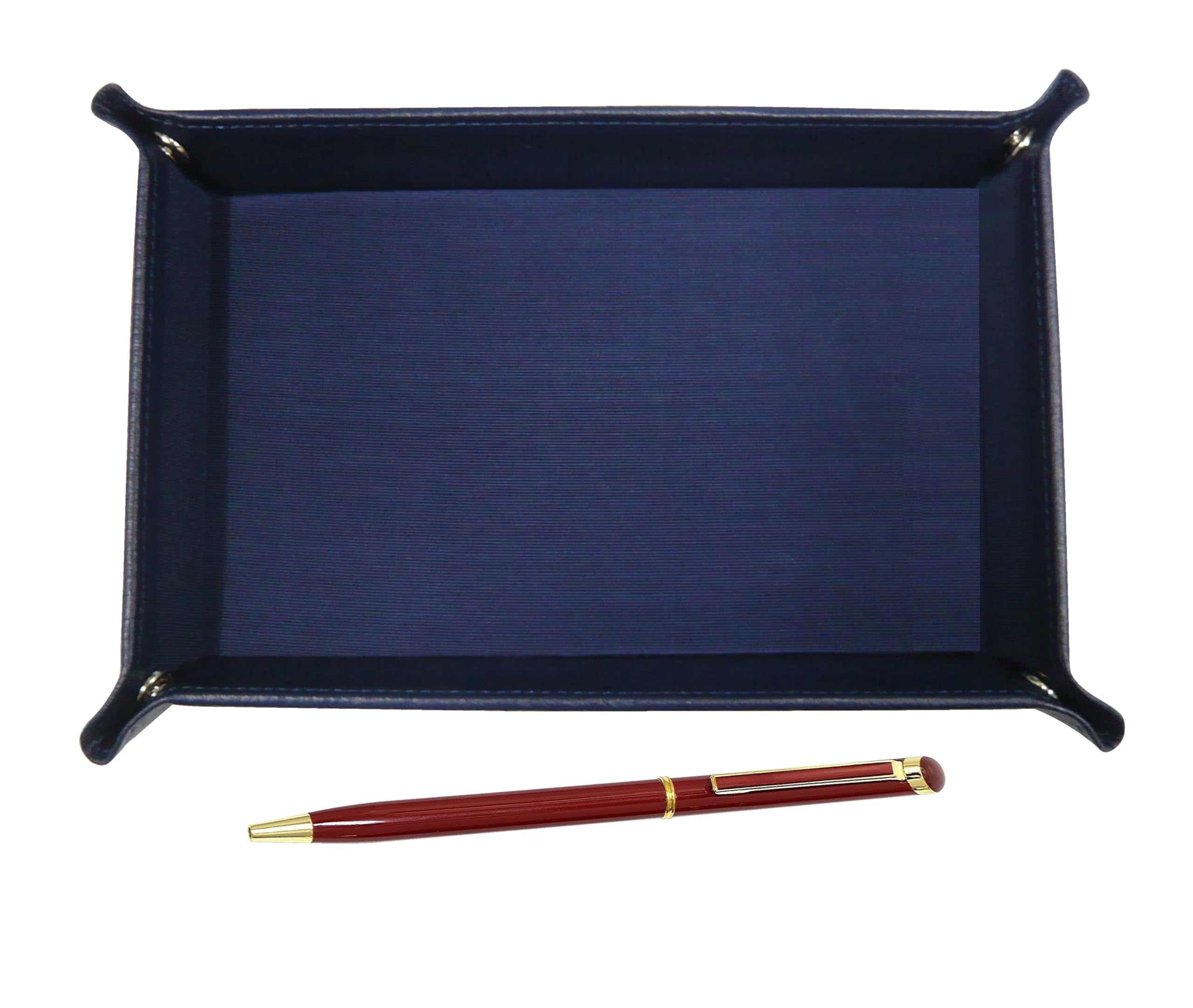 Japanese grained cowhide pen tray blue epoxy rotating ballpoint pen set red TRAL-WD002-R
Japanese grained cowhide pen tray blue epoxy rotating ballpoint pen set red TRAL-WD002-R