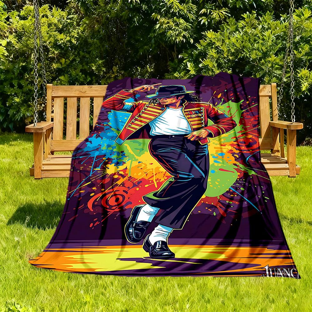 1pc King of Pop Michael Jackson Outdoor Blanket Lightweight Flannel, Soft & Warm, All-Season Use for Sofa, Outdoor, Camping, Living Room016 130cmx150cm
1pc King of Pop Michael Jackson Outdoor Blanket Lightweight Flannel, Soft & Warm, All-Season Use for Sofa, Outdoor, Camping, Living Room016 130cmx150cm