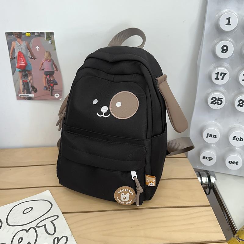 School bag, junior high school girl, high school student backpack, college student travel bag, large capacity new cartoon backpack чорний
School bag, junior high school girl, high school student backpack, college student travel bag, large capacity new cartoon backpack чорний