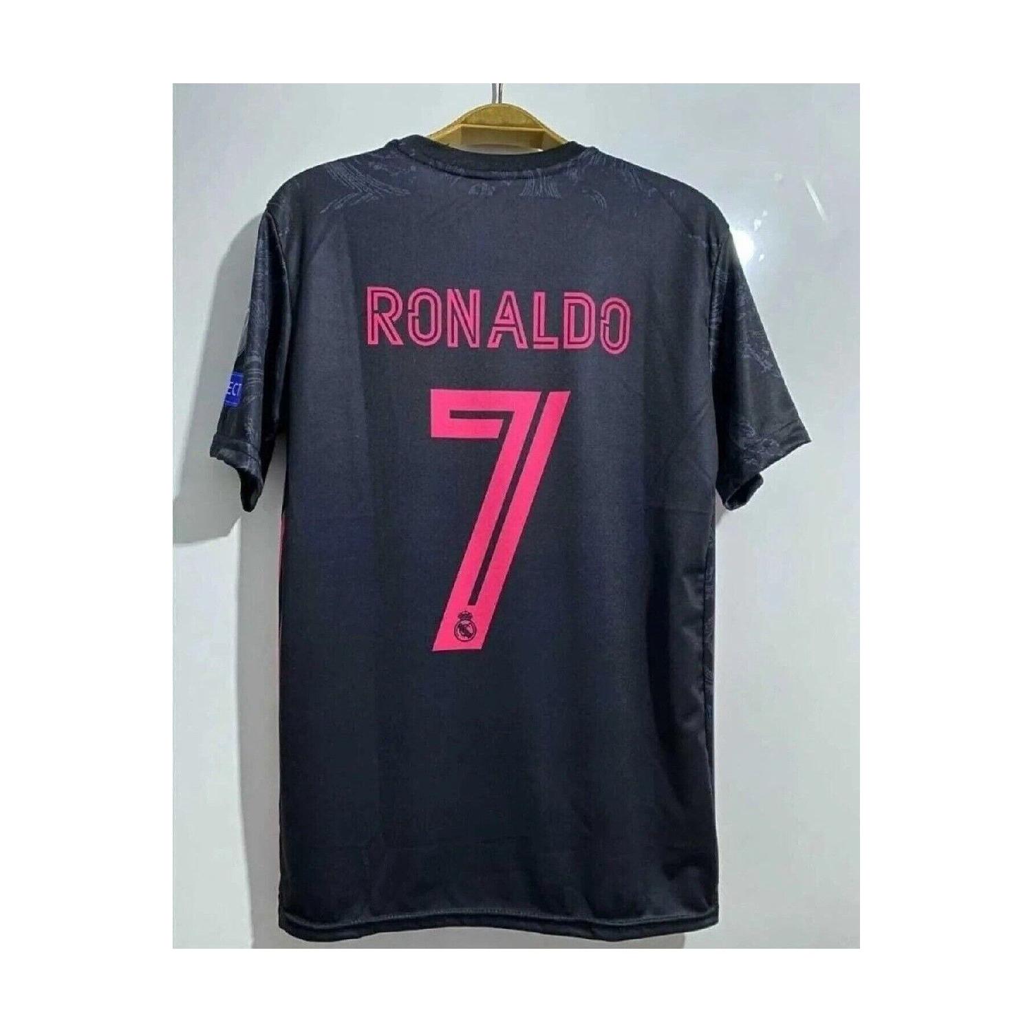 Реал Мадрид, сезон 2020/21, выездная майка Криштиану Роналду
Реал Мадрид, сезон 2020/21, выездная майка Криштиану Роналду