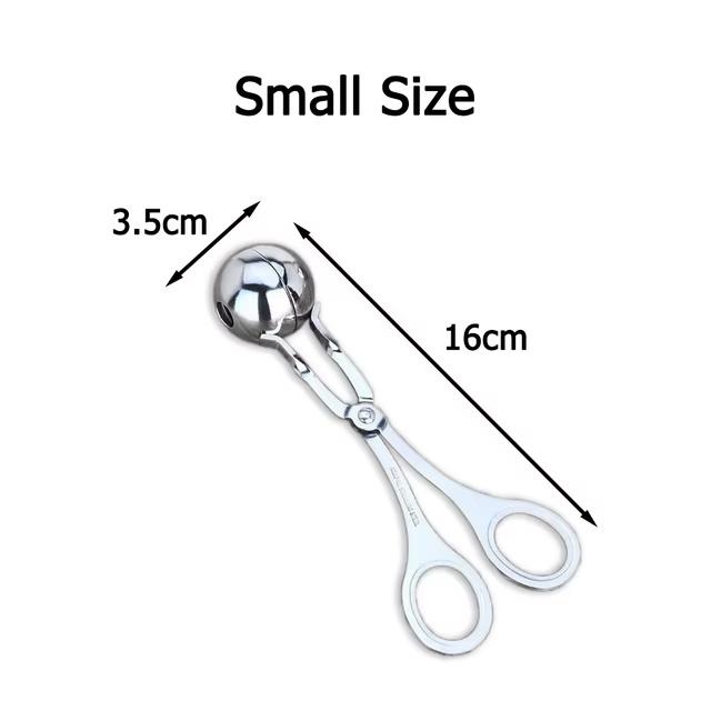 Stainless Steel Meatball Maker Tool Clip Kitchen Accessories Newbie Non Stick Stuffed Meat Ball Spoon Shaper Cooking Scoop
Stainless Steel Meatball Maker Tool Clip Kitchen Accessories Newbie Non Stick Stuffed Meat Ball Spoon Shaper Cooking Scoop