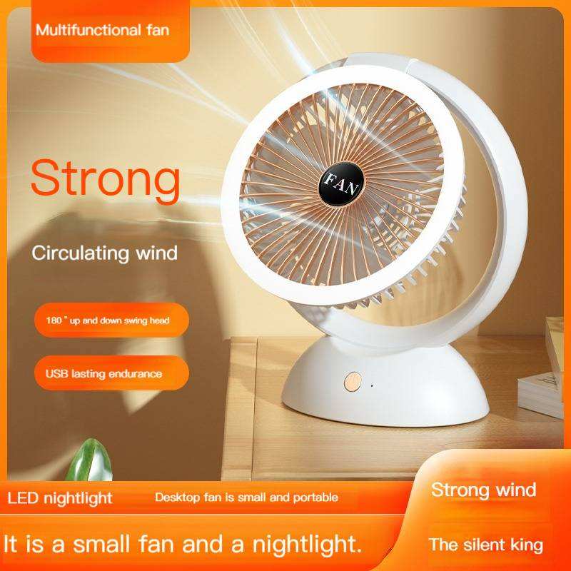 Low Noise Portable Rotatable Fan With LED Night Light USB Rechargeable Telescopic Table Lamp Desk 4 Speed Variable
Low Noise Portable Rotatable Fan With LED Night Light USB Rechargeable Telescopic Table Lamp Desk 4 Speed Variable