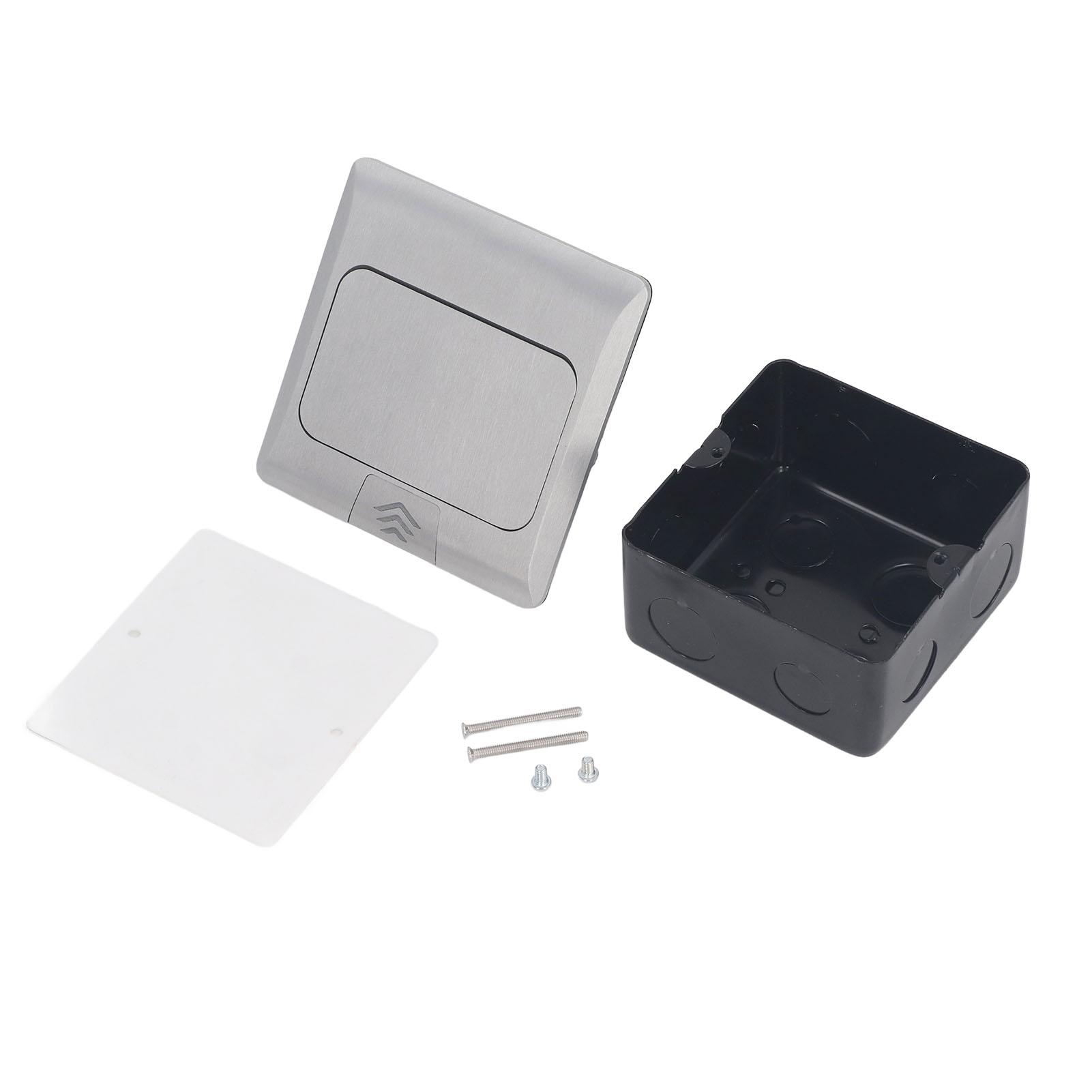 Recessed Floor Electrical Outlet Kit and Dual USB Port Waterproof Electrical Outlet Cover Box
Recessed Floor Electrical Outlet Kit and Dual USB Port Waterproof Electrical Outlet Cover Box