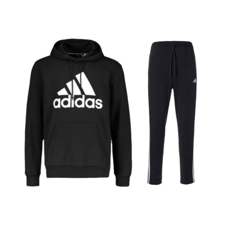 Adidas Classic Logo Hoodie American Vintage Long Sleeve Top Simple Versatile Outdoor Long Pants Sweatshirt Set Men Set Black DQ1461+FK6884 XS
Adidas Classic Logo Hoodie American Vintage Long Sleeve Top Simple Versatile Outdoor Long Pants Sweatshirt Set Men Set Black DQ1461+FK6884 XS