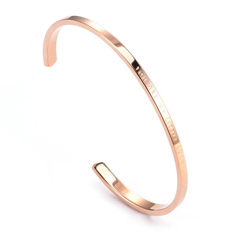 Браслет из титановой стали в форме буквы C
Браслет из титановой стали в форме буквы C