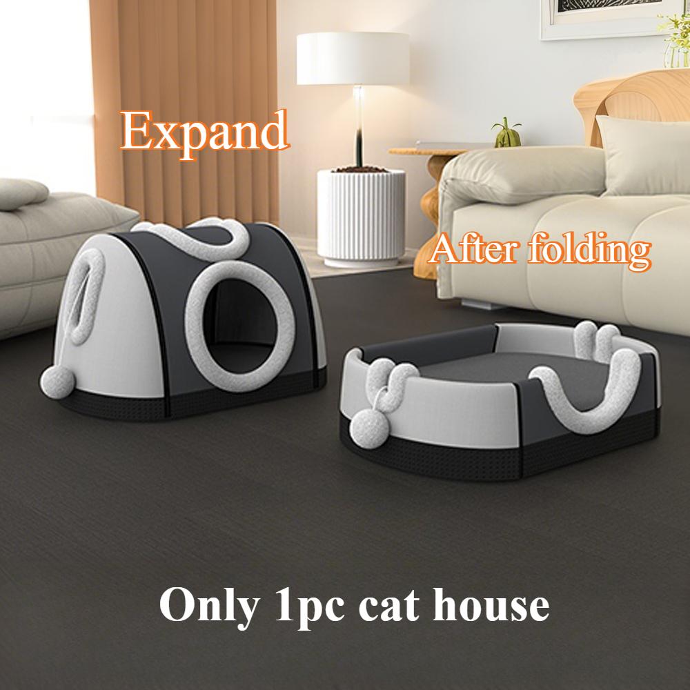Foldable Deep Sleep Cat Bed Pet Bed Non-slip Removable Washable Pet Sleeping Bed for Small Dog Mat Cave Cats Nest Cama Para Gato 55x40x36cm серый
Foldable Deep Sleep Cat Bed Pet Bed Non-slip Removable Washable Pet Sleeping Bed for Small Dog Mat Cave Cats Nest Cama Para Gato 55x40x36cm серый