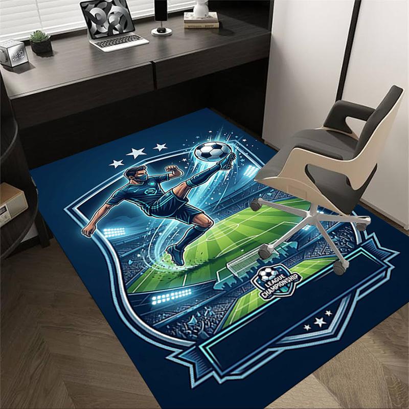 1PC Soccer Player Non-Slip Floor Carpet Compatible for Office&Living Room&Bedroom&Dining room - Soft & Pattern, Vibrant Colors-H0333 60cm by 90cm
1PC Soccer Player Non-Slip Floor Carpet Compatible for Office&Living Room&Bedroom&Dining room - Soft & Pattern, Vibrant Colors-H0333 60cm by 90cm
