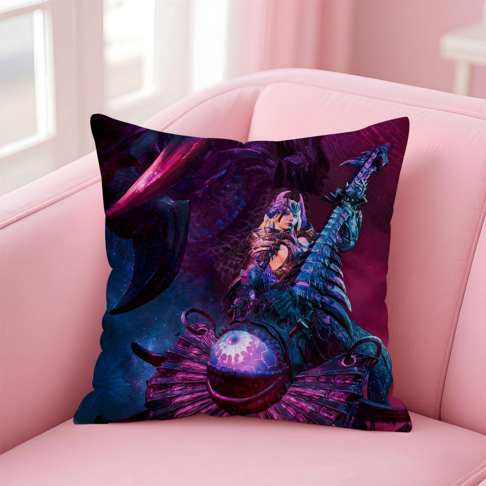 Classic Japanese Game MMonster Hunter Wilds Cushion Cover Pillow Case Soft Skin Friendly Fabric Concealed Zipper 30X30cm
Classic Japanese Game MMonster Hunter Wilds Cushion Cover Pillow Case Soft Skin Friendly Fabric Concealed Zipper 30X30cm