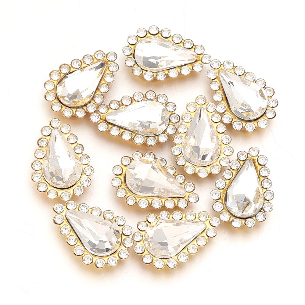 20pcs/lot 8x13mm Double Layer Acrylic Rhinestone Beads Waterdrop Shape Sew On Rhinestones For DIY Clothing Hairpin Decoration білий
20pcs/lot 8x13mm Double Layer Acrylic Rhinestone Beads Waterdrop Shape Sew On Rhinestones For DIY Clothing Hairpin Decoration білий