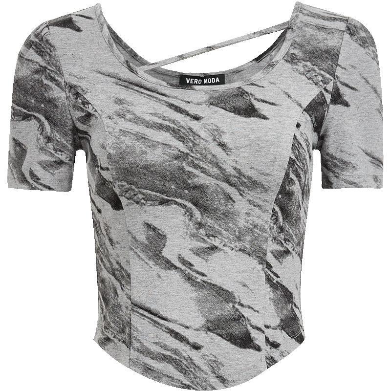VEROMODA Women s Hollow Neck Print T-Shirt S
VEROMODA Women s Hollow Neck Print T-Shirt S