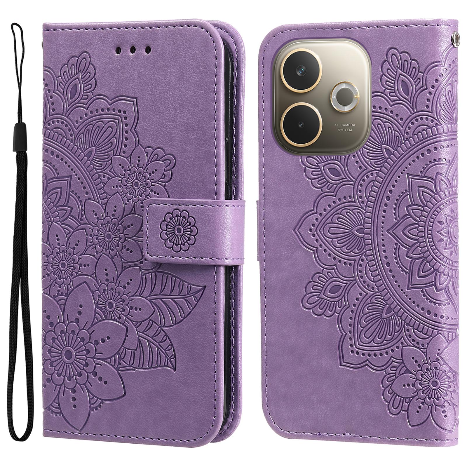 For Oppo A5 Pro 5G/A5 Vitality Edition Case Floral Pattern PU Leather Wallet Stand Phone Cover Purple
For Oppo A5 Pro 5G/A5 Vitality Edition Case Floral Pattern PU Leather Wallet Stand Phone Cover Purple