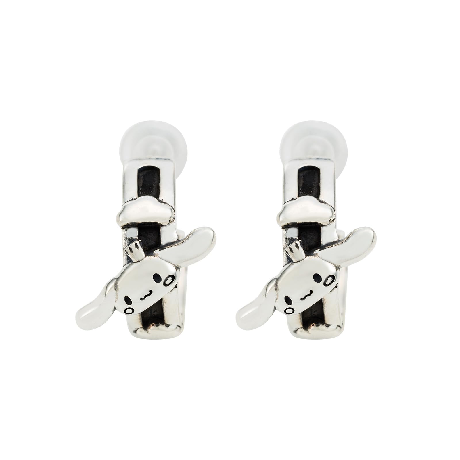 Cinnamoroll Earrings for Both Ears Set of 2 Sanrio Characters Cinnamon Cloud Half Hoop Silver 925 Silicone Catch Silver Color Ibushi Comes with
Cinnamoroll Earrings for Both Ears Set of 2 Sanrio Characters Cinnamon Cloud Half Hoop Silver 925 Silicone Catch Silver Color Ibushi Comes with