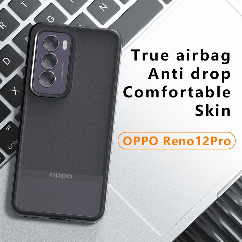 For Oppo Reno12 Pro 5G (Global) Case Matte Skin-Touch TPU+PC Phone Cover,Transparent Black A
For Oppo Reno12 Pro 5G (Global) Case Matte Skin-Touch TPU+PC Phone Cover,Transparent Black A