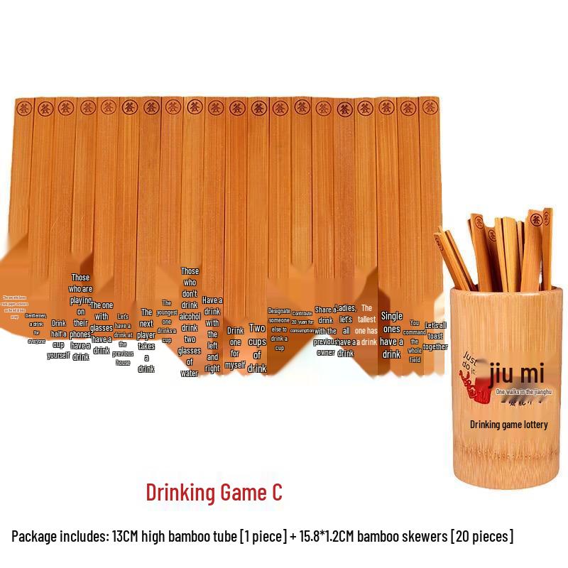 Guraide Drinking Game Fortune Sticks
Guraide Drinking Game Fortune Sticks