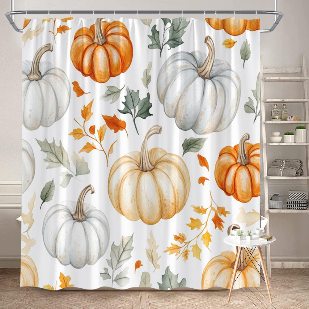 1Pc Halloween Pumpkin Pattern Shower Curtain, Polyester Fabric, Machine Washable, Suitable For Bathroom Decoration W60H190(CM)-1 Pcs
1Pc Halloween Pumpkin Pattern Shower Curtain, Polyester Fabric, Machine Washable, Suitable For Bathroom Decoration W60H190(CM)-1 Pcs