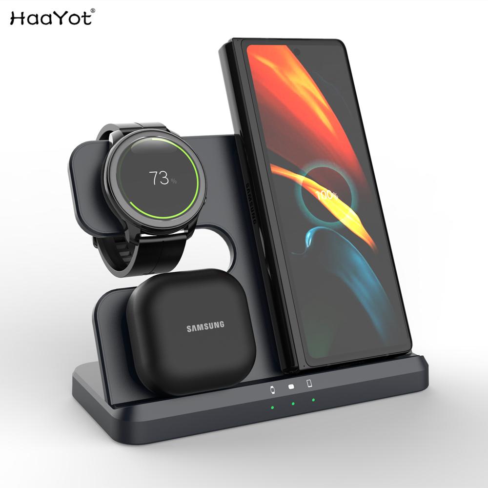 Беспроводная зарядная станция для Samsung 3 в 1, зарядное устройство для Galaxy Watch 5/4/3/active 2 S22 Ultra Note20 10 Z Flip Fold Galaxy Buds
Беспроводная зарядная станция для Samsung 3 в 1, зарядное устройство для Galaxy Watch 5/4/3/active 2 S22 Ultra Note20 10 Z Flip Fold Galaxy Buds