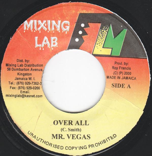 7inch Record MR. VEGAS / FUTURE TROUBLES - Over All / Stay If You Want NONE Mixing Lab 2000 Jamaica Reggae, Ska & Dub Used
7inch Record MR. VEGAS / FUTURE TROUBLES - Over All / Stay If You Want NONE Mixing Lab 2000 Jamaica Reggae, Ska & Dub Used