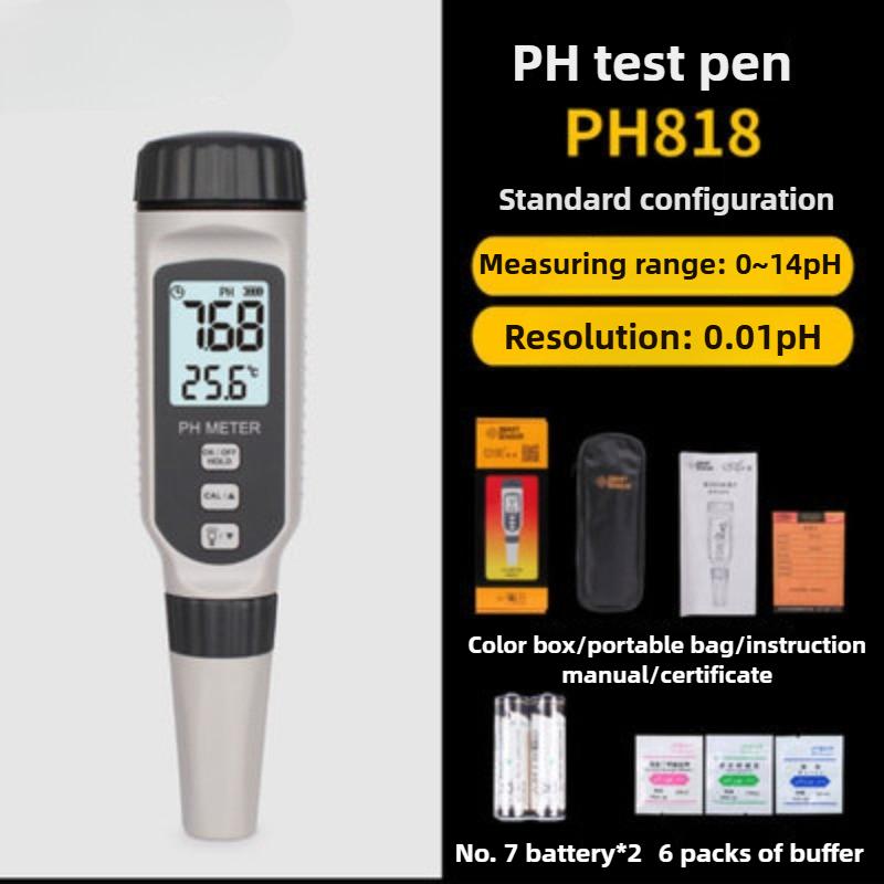 Water Quality PH Meters High-Precision Professional Tester Portable Pen Digital PH Meters Water Detector with Backlight
Water Quality PH Meters High-Precision Professional Tester Portable Pen Digital PH Meters Water Detector with Backlight