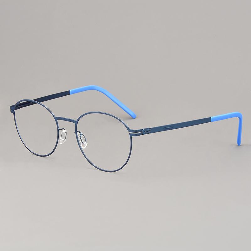 Round Eyeglasses Germany Brand Designer Glasses Frame Men Women Super Thin Medical Aviation Stainless Steel Retro Spectacle TONA темно-синього кольору
Round Eyeglasses Germany Brand Designer Glasses Frame Men Women Super Thin Medical Aviation Stainless Steel Retro Spectacle TONA темно-синього кольору