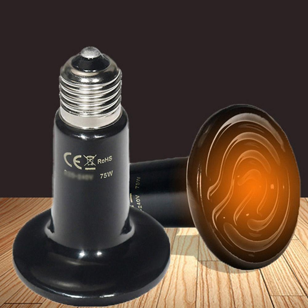 Infrared Pet Heating Light Bulb 220V Animals Heater Ceramic Emitter Heat Lamp Bulb Amphibian 75W
Infrared Pet Heating Light Bulb 220V Animals Heater Ceramic Emitter Heat Lamp Bulb Amphibian 75W