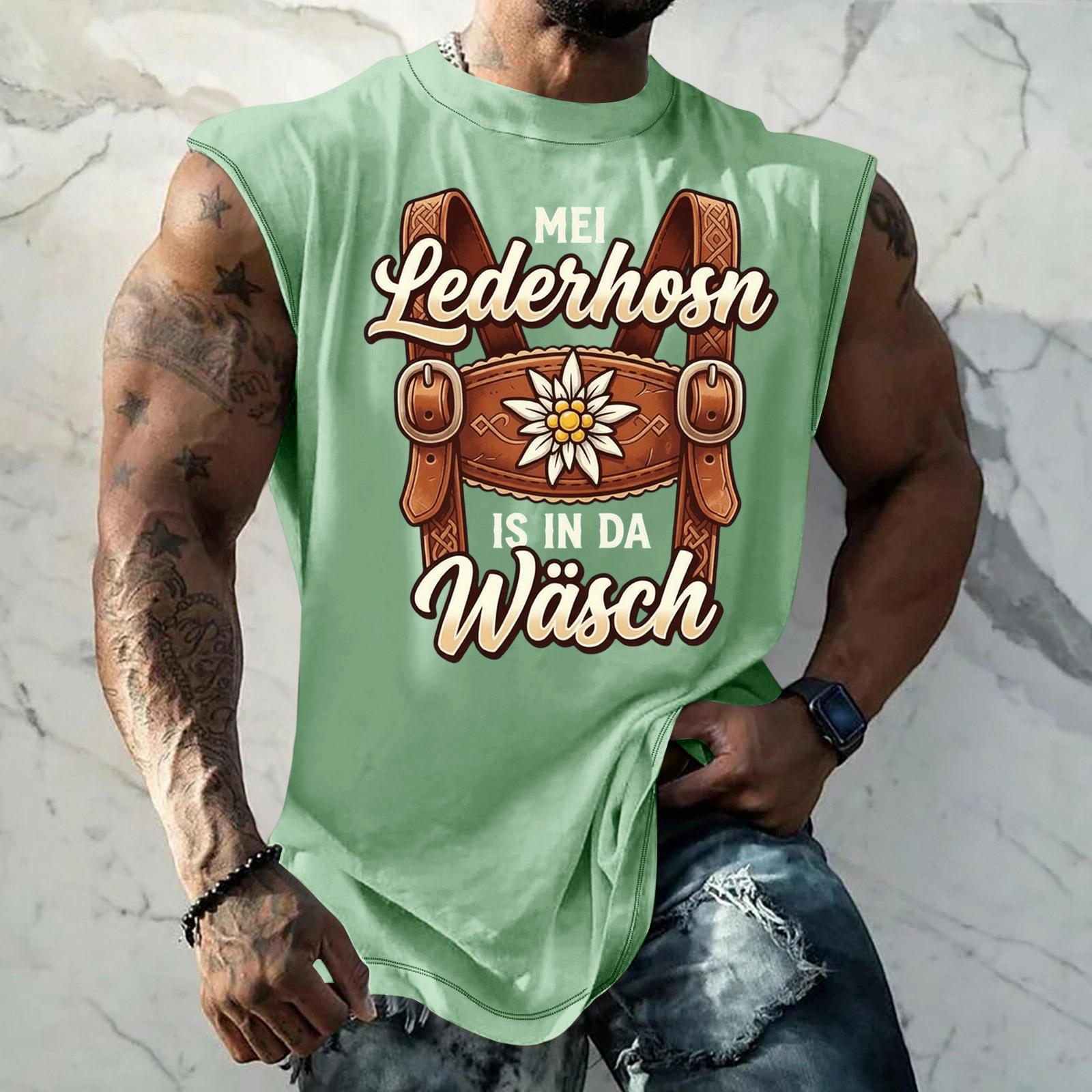 Men Sleeveless Tank Top Beer Festival Style Textured Print Loose Fit Casual Sports Streetwear Vacation Daily Wear XL
Men Sleeveless Tank Top Beer Festival Style Textured Print Loose Fit Casual Sports Streetwear Vacation Daily Wear XL