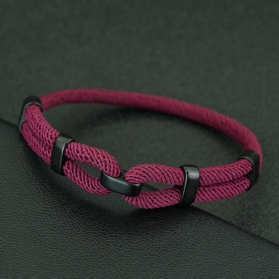 Noter Unique Men Cord Chain Bracelet 6 Colors Available High Quality Eco Friendly Material Durable Nylon String Braclet Handmade бордовий
Noter Unique Men Cord Chain Bracelet 6 Colors Available High Quality Eco Friendly Material Durable Nylon String Braclet Handmade бордовий