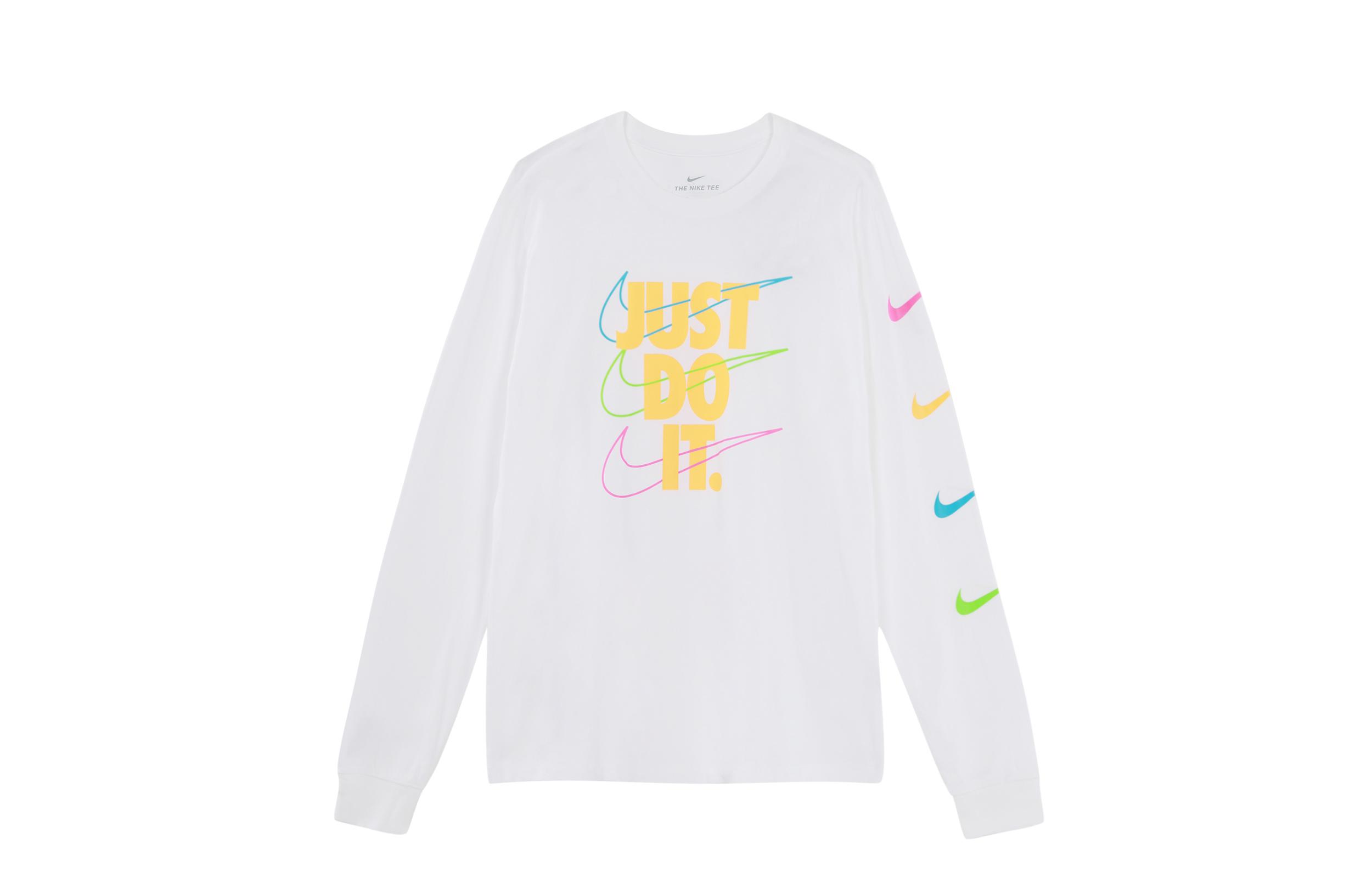Nike T Shirts Men s White Crew Neck Moderate Straight Fit DB6189-100 L
Nike T Shirts Men s White Crew Neck Moderate Straight Fit DB6189-100 L
