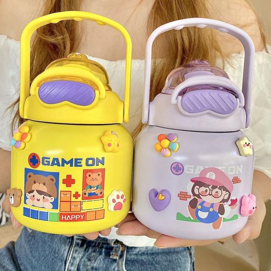 Вакуумная чашка емкостью 720 мл с ручкой, большая емкость, пищевая нержавеющая сталь, болотный живот, мультяшная изоляция
Вакуумная чашка емкостью 720 мл с ручкой, большая емкость, пищевая нержавеющая сталь, болотный живот, мультяшная изоляция