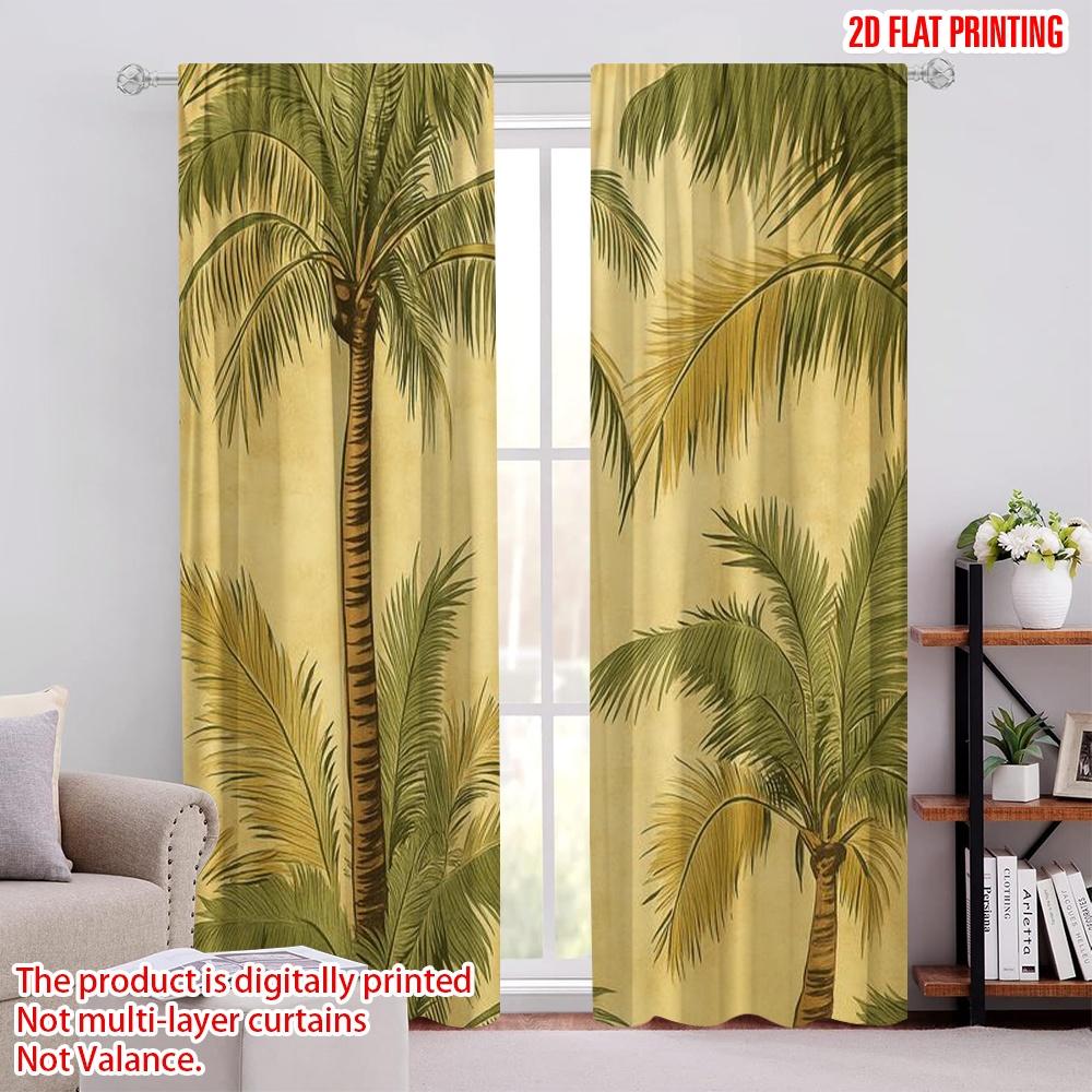 2pcs,2D plane printing Curtain Popular Tropical Illustration Versatile 100% Polyester (without rod) Decorations Inside Perfect 52.50 × 116.00 cm 2 pcs
2pcs,2D plane printing Curtain Popular Tropical Illustration Versatile 100% Polyester (without rod) Decorations Inside Perfect 52.50 × 116.00 cm 2 pcs
