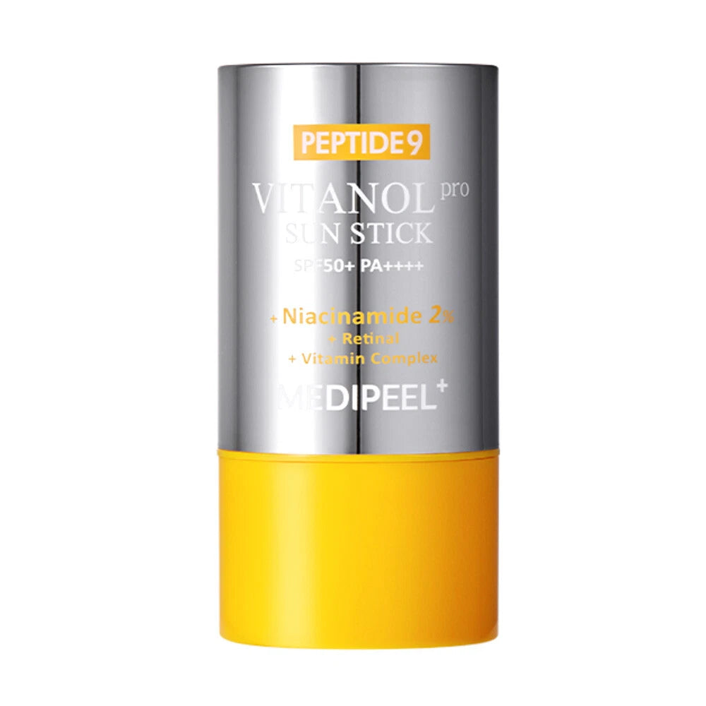 MEDIPEEL Peptide 9 Vitanol Sun Stick Pro - 23g (SPF50+ PA++++)
MEDIPEEL Peptide 9 Vitanol Sun Stick Pro - 23g (SPF50+ PA++++)