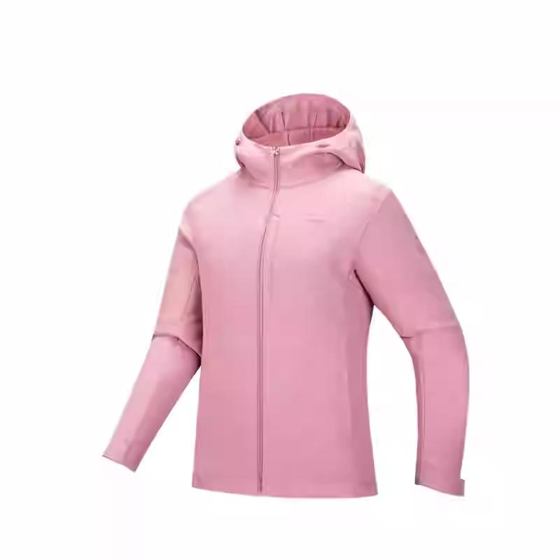 Anta Training Series Solid Color Zip-Up Hooded Comfortable Breathable Versatile Fleece Lined Warm Jacket Women jackets Light-Pink 162517602-2 L
Anta Training Series Solid Color Zip-Up Hooded Comfortable Breathable Versatile Fleece Lined Warm Jacket Women jackets Light-Pink 162517602-2 L