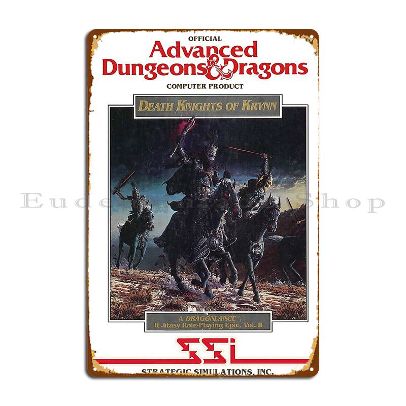 Dungeons And Dragons Death Knights Of Krynn Metal Signs Customized Cinema Club Wall Decor Cinema Tin Sign Poster 20x30cm(7.8x11.8inch)
Dungeons And Dragons Death Knights Of Krynn Metal Signs Customized Cinema Club Wall Decor Cinema Tin Sign Poster 20x30cm(7.8x11.8inch)