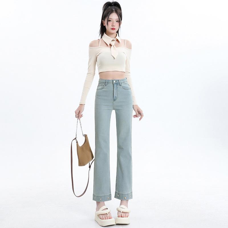 Women s Autumn and Winter High Waist Slim Small Clutch Pants Women s Autumn Horseshoe Pants Bell-bottom Pants Women s Autumn Autumn 32
Women s Autumn and Winter High Waist Slim Small Clutch Pants Women s Autumn Horseshoe Pants Bell-bottom Pants Women s Autumn Autumn 32