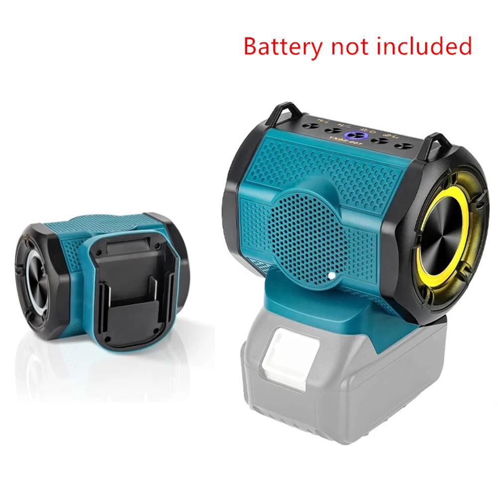 1 шт. Беспроводная Bluetooth-колонка для аккумулятора Makita 18 В, беспроводной маленький громкоговоритель
1 шт. Беспроводная Bluetooth-колонка для аккумулятора Makita 18 В, беспроводной маленький громкоговоритель