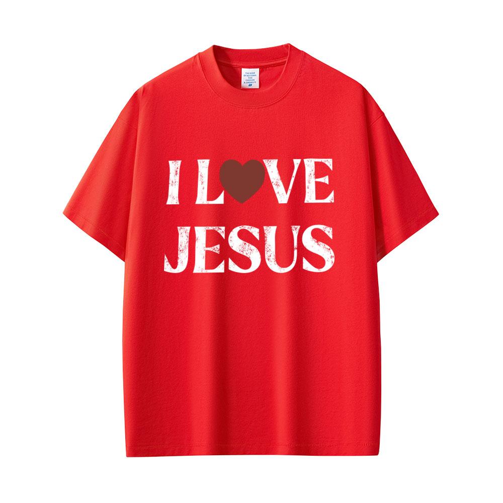 I Love Jesus T-shirt Christian Tee Shirt Unisex Women Clothing Hip Hop Vintage Rock T Shirts Male Retro O-collar Oversized T-shirts S
I Love Jesus T-shirt Christian Tee Shirt Unisex Women Clothing Hip Hop Vintage Rock T Shirts Male Retro O-collar Oversized T-shirts S