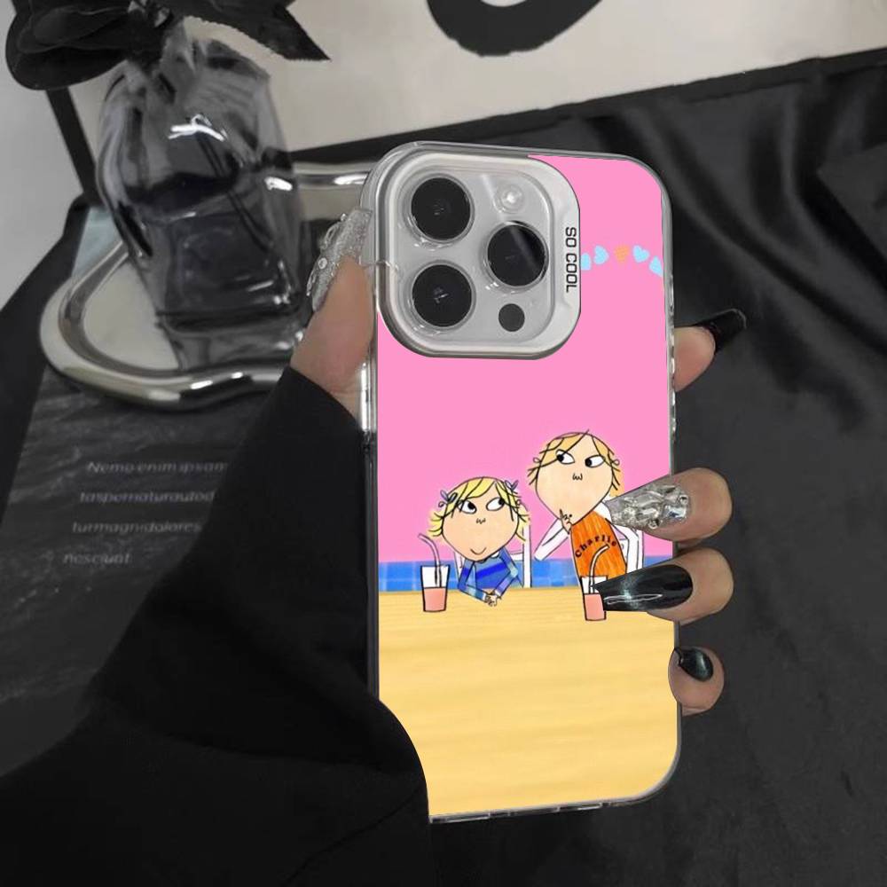 C-Charlie and L-Lola Phone Case For iPhone 17,16,15,14,13,12,11,Pro,XS,Max,Plus,Mini,SE White Candy Matte Shockproof Cover iPhoneX
C-Charlie and L-Lola Phone Case For iPhone 17,16,15,14,13,12,11,Pro,XS,Max,Plus,Mini,SE White Candy Matte Shockproof Cover iPhoneX