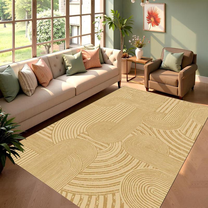Modern Boho Geometric Arch Striped Area Rug Non-Slip Indoor Floor Mat for Mid Century Minimalist Living Room Bedroom Home Decor 40cm x 60cm
Modern Boho Geometric Arch Striped Area Rug Non-Slip Indoor Floor Mat for Mid Century Minimalist Living Room Bedroom Home Decor 40cm x 60cm
