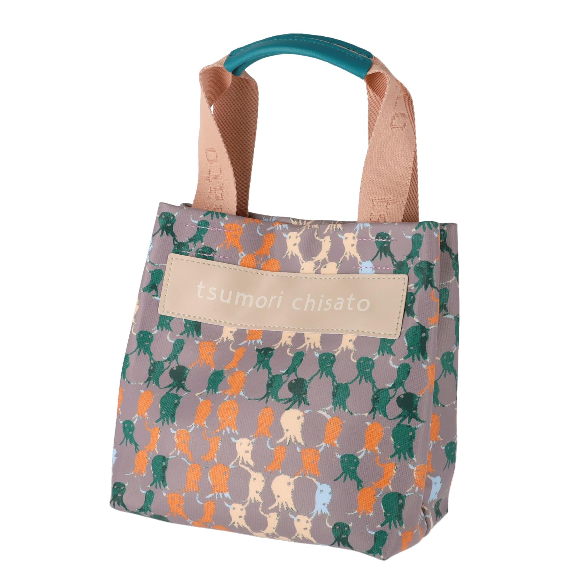 Tsumori Chisato Octopus Check Handbag, Size Small, Gray Tote Bag
Tsumori Chisato Octopus Check Handbag, Size Small, Gray Tote Bag