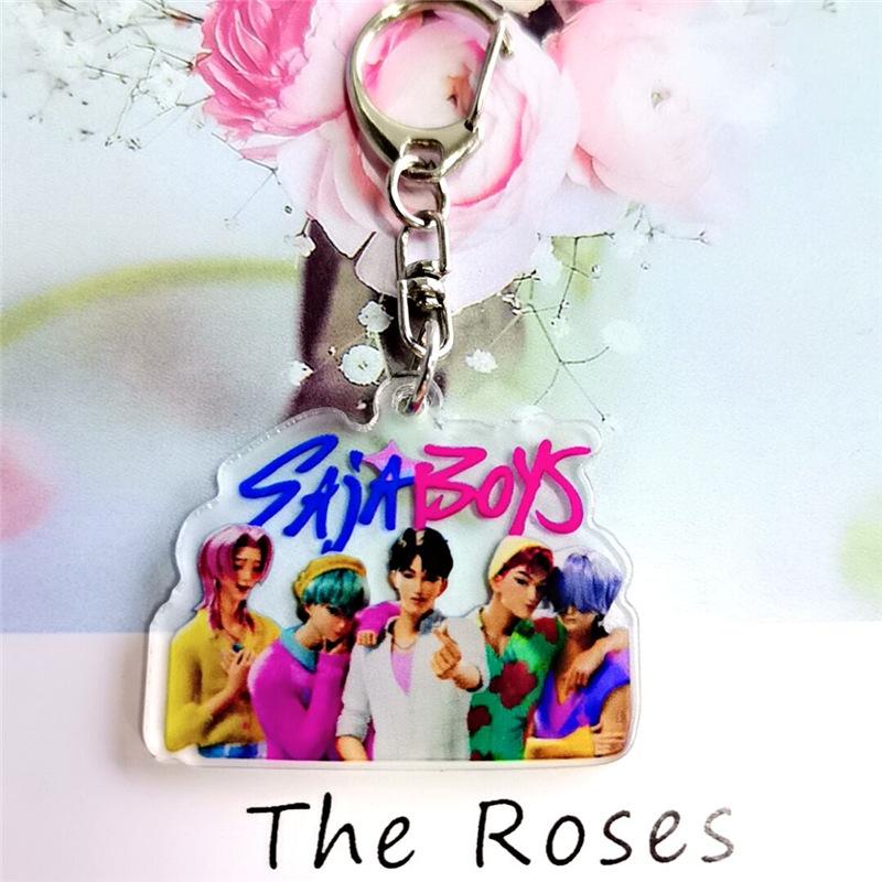 Anime Movie KPop HUNTR/X Rumi Mira Zoey Saja Boys Jinu Cosplay Keychain Acrylic Pendant Keyring Key Chain Bag Accessories Prop
Anime Movie KPop HUNTR/X Rumi Mira Zoey Saja Boys Jinu Cosplay Keychain Acrylic Pendant Keyring Key Chain Bag Accessories Prop